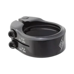 Origin8 Clampdown Double Seatpost Clamp 38.6 / 34.9 Black AL6061