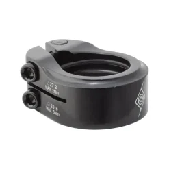 Origin8 Clampdown Double Seatpost Clamp 29.8 / 27.2 Black AL6061