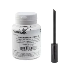 Origin8 Lined Gear Ferrules Gear 4mm Black