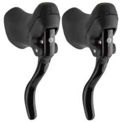 Origin8 Pro Force SP Standard Road Levers Black Pair Standard Short
