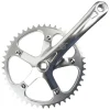Origin8 Track/SS 175x46 103mm JIS Square Taper crankset silver/silver