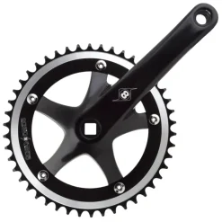 Origin8 Trackstar 170x46 103mm JIS Square Taper crankset black/black