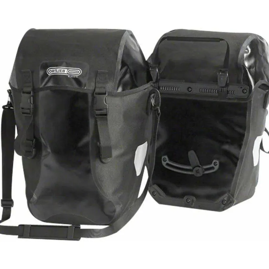 Ortlieb BikePacker Classic Pannier: Pair Black