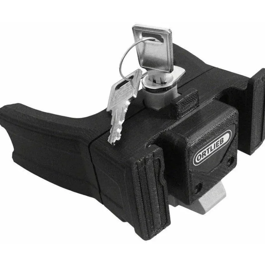 Ortlieb Handlebar Bar Extended Mounting Set: Fits Ultimate 6 or Front Basket