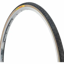 Panaracer Pasela 27x1-1/4 Bike Tire Black/Tan Steel
