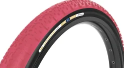 Panaracer GravelKing X1 700c Tire - Cranberry/Black