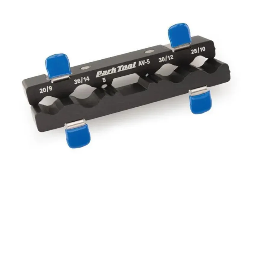 Park Tool AV-5 Bike Axle/Spindle Vise Inserts