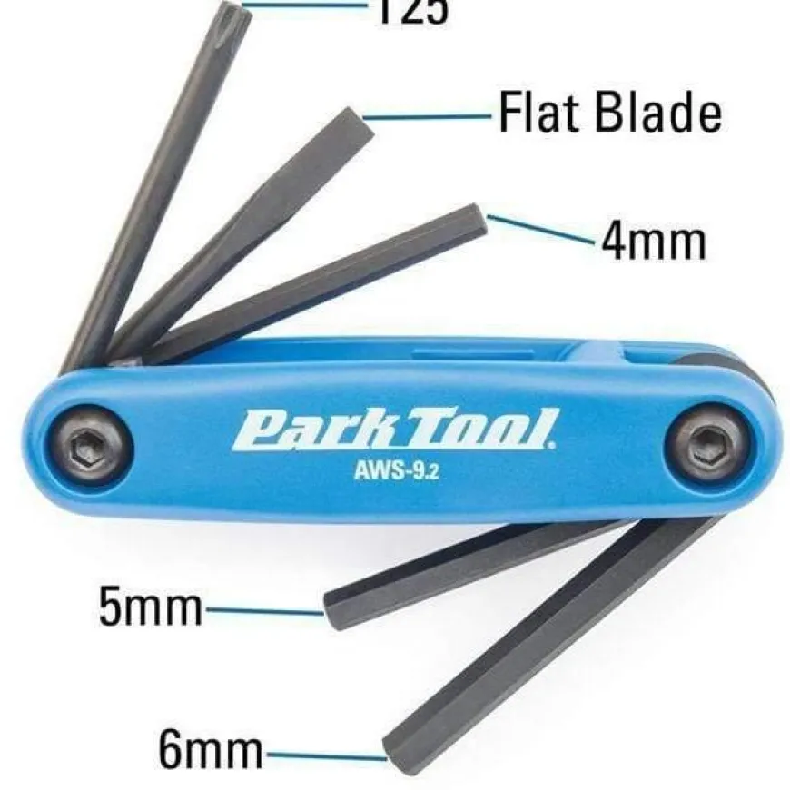 Park Tool AWS-9.2 Fold-Up Bike Hex Wrench Set