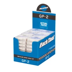 Park Tool Glueless Patch Kit: Display Box with 48 Individual Kits