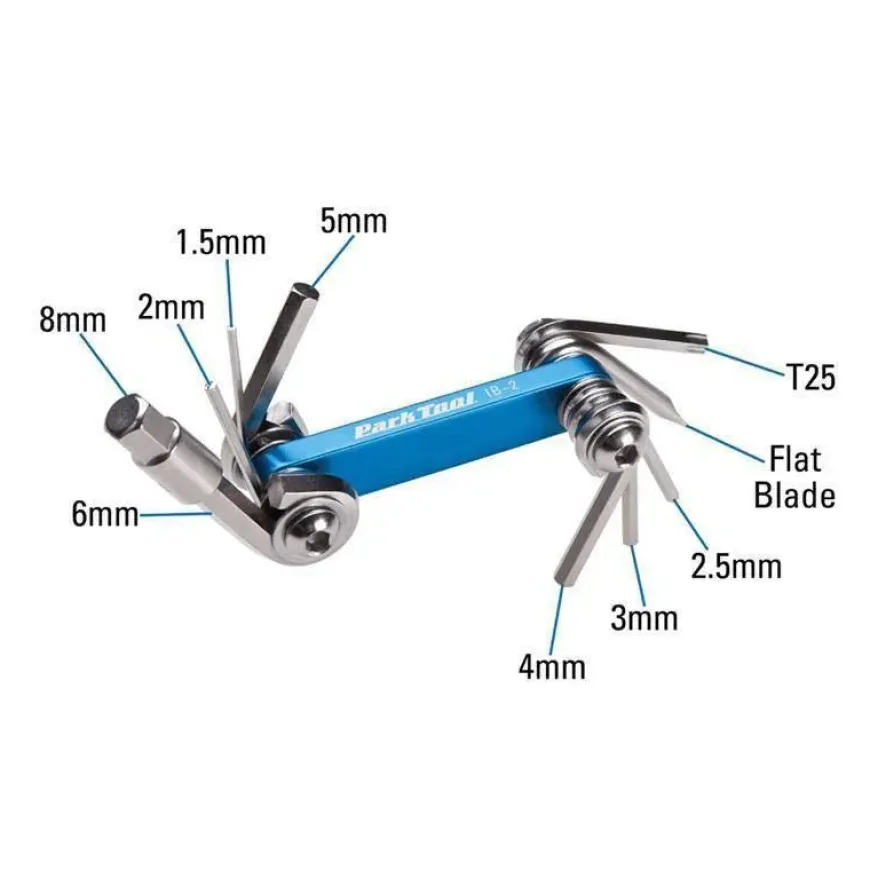 Park Tool IB-2 I-Beam Mini Folding Bike Multi-Tool