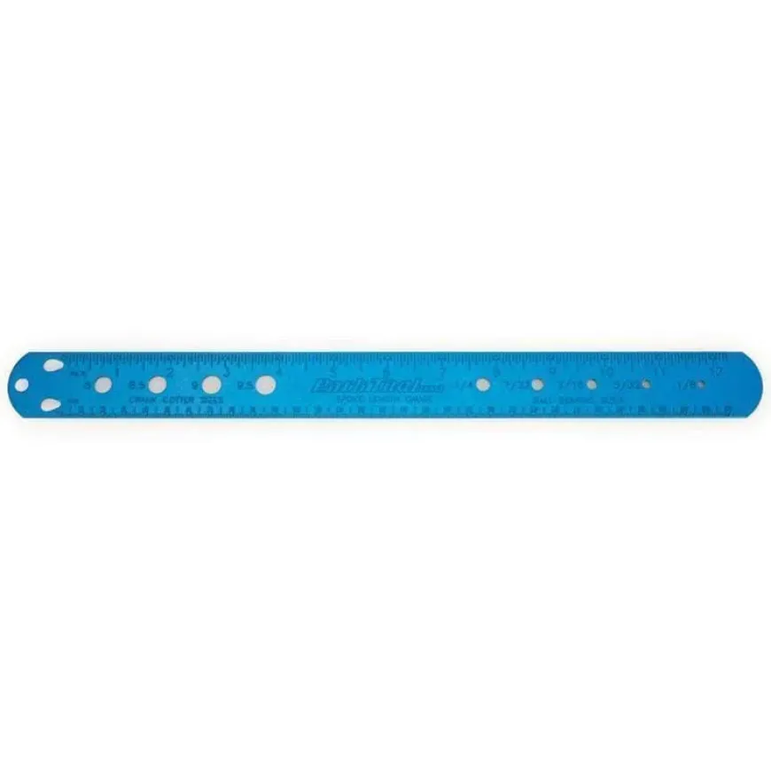 Park Tool SBC-1 Bike Spoke ruler Cotter and Ball Bearing Gauge