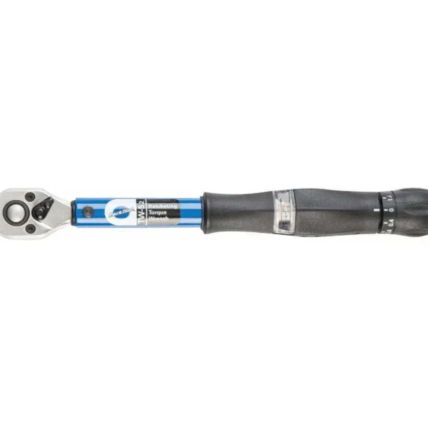 Park Tool TW-5.2 3/8" Ratcheting Click-Type Torque Bike Wrench , 2-14 Nm Range