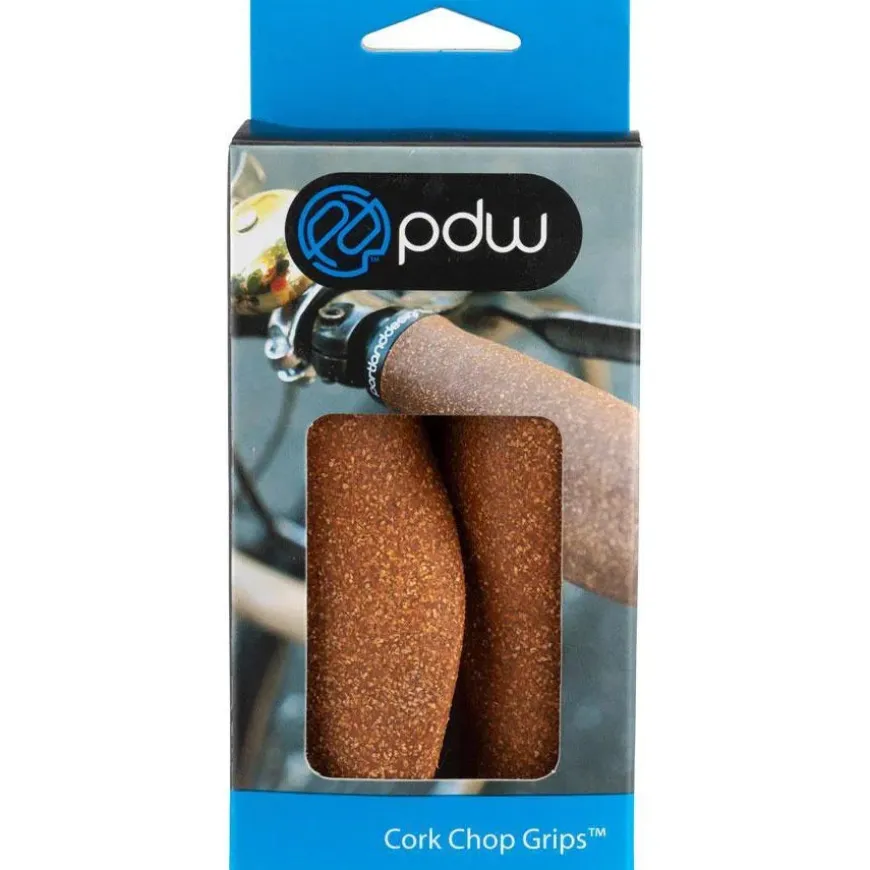 PDW Cork Chop Lock-On Handlebar Grips
