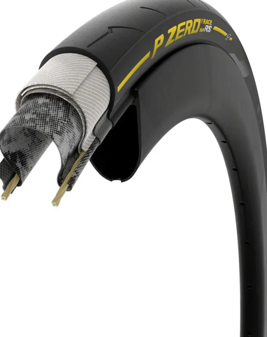 Pirelli P ZERO Race TLR RS Tire - 700 x 30 Tubeless Folding YLW Label Team Edition SpeedCore SmartEvo