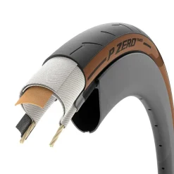 Pirelli P ZERO Race Tire - 700 x 28 Clincher Folding Classic Tan