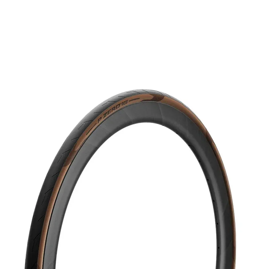 Pirelli P ZERO Race TLR Tire - 700 x 32 Tubeless Folding Classic Tan SmartEvo SpeedCore