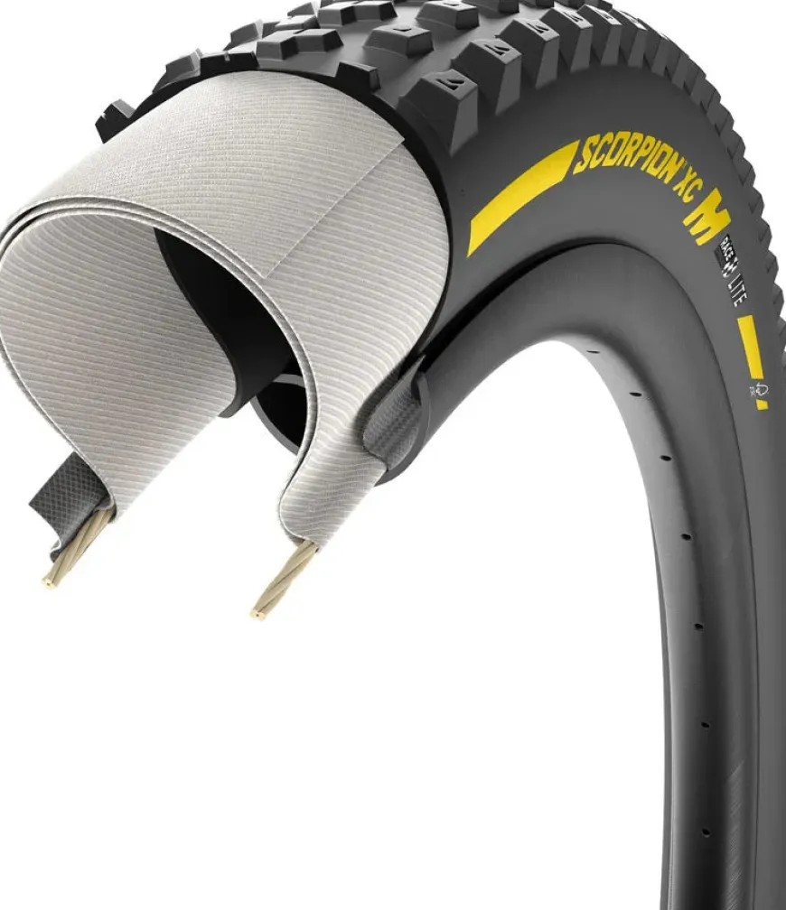 Pirelli Scorpion XC M Tire, YLW Label Team Edition Lite Race- 29 x 2.4