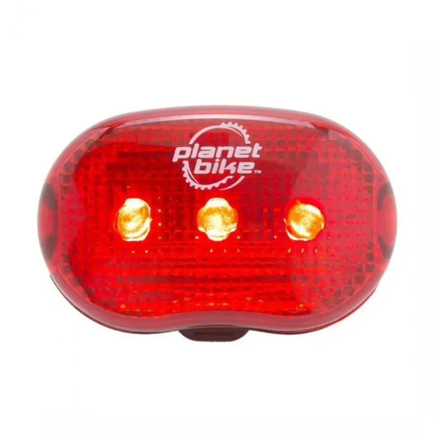 Planet Bike Blinky 3 Commuting Water Resistant Bike Taillight