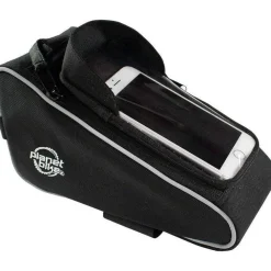 Planet Bike Lunch Box Bike Top Tube/Stem Bag - Black