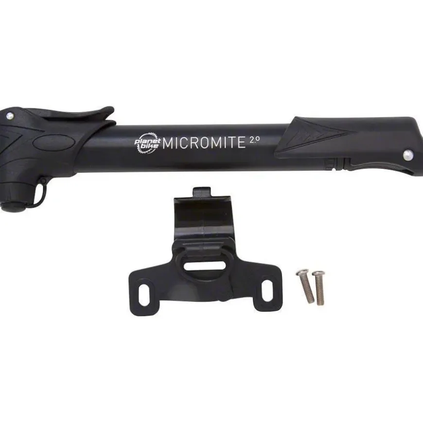 Planet Bike Micro Mite II Dual Stage Mini Bike Frame Pump