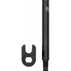 Problem Solvers Presta Valve Extender: Removable Core 50mm Black
