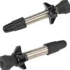 Problem Solvers Tubeless Big P-Nut Valve Kit Pair Black