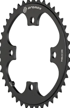 Promax 4-Bolt Chainring - 42t 104 BCD Black