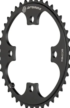 Promax 4-Bolt Chainring - 41t 104 BCD Black