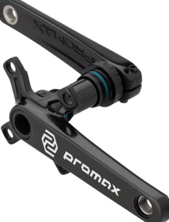 Promax CF-2 Crankset - 165mm 24mm Spindle 2-Piece 68mm English BB Included BLK