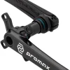Promax CF-2 Crankset - 160mm 24mm Spindle 2-Piece 68mm English BB Included BLK