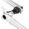 Promax CF-2 Crankset - 165mm 24mm Spindle 2-Piece 68mm English BB Included Silver