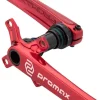 Promax CF-2 Crankset - 165mm 24mm Spindle 2-Piece 68mm English BB Included Red