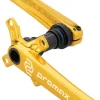 Promax CF-2 Crankset - 170mm 24mm Spindle 2-Piece 68mm English BB Included Gold