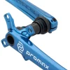 Promax CF-2 Crankset - 160mm 24mm Spindle 2-Piece 68mm English BB Included Blue