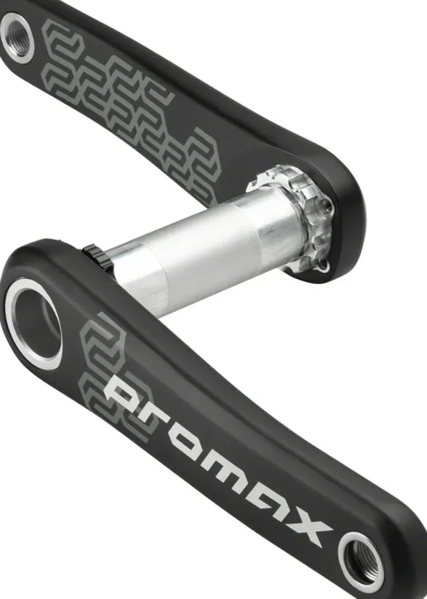 Promax CK-1 Carbon Crankset - 170mm 2-PC Direct Mount SRAM 3-Bolt 30mm Spindle BLK