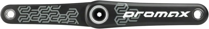 Promax CK-1 Carbon Crankset - 165mm 2-PC Direct Mount SRAM 3-Bolt 30mm Spindle BLK