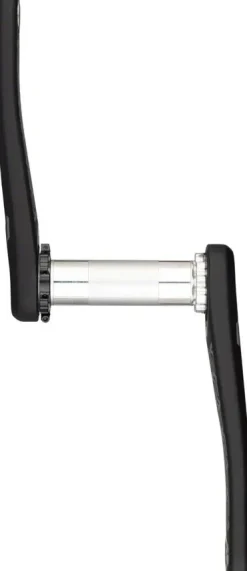 Promax CK-1 Carbon Crankset - 175mm 2-PC Direct Mount SRAM 3-Bolt 30mm Spindle BLK