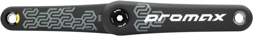 Promax CK-1 Carbon Crankset - 175mm 2-PC Direct Mount SRAM 3-Bolt 30mm Spindle BLK