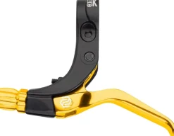 Promax Click V-Point Brake Lever - Long Reach Gold