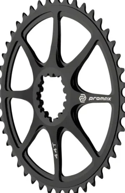 Promax Direct Mount 44t Chainring Black