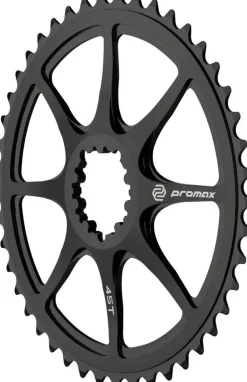 Promax Direct Mount 45t Chainring Black