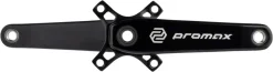 Promax HF-2 Crankset - 180mm 24mm Spindle 2-Piece Black