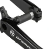 Promax HF-2 Crankset - 170mm 24mm Spindle 2-Piece Black