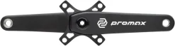 Promax HF-3 Hollow Hot Forged Crankset - 170mm 2-PC Direct Mount SRAM 3-Bolt 30mm Spindle BLK