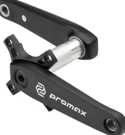 Promax HF-3 Hollow Hot Forged Crankset - 170mm 2-PC Direct Mount SRAM 3-Bolt 30mm Spindle BLK