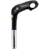 Promax 85mm 1 1/8 Adj OEM Black Stem Diameter: 25.4mm Length: 85mm Steerer: 22.2mm with 25.4mm adapter Black
