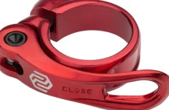 Promax QR-1 Quick Release Seatpost Clamp - 31.8mm Red