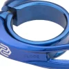 Promax QR-1 Quick Release Seatpost Clamp - 34.9mm Blue