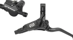 Promax Solve DSK-923 Disc Brake Lever Set - Front 2-Piston Hydraulic Post Mount BLK