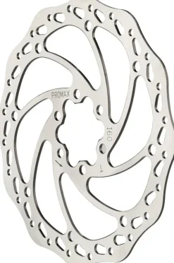 Promax Sport S1 Disc Brake Rotor - 160mm 6-Bolt Silver